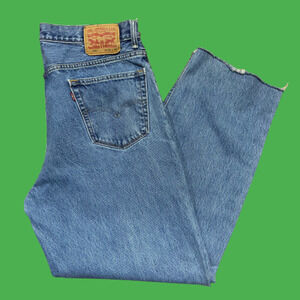 Levi's 560 Vintage Loose Fit Denim Blue Jeans Men's Size 36 x 35